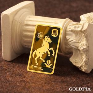 [골드피아] 24K 순금 붉은말 골드바 1.875g