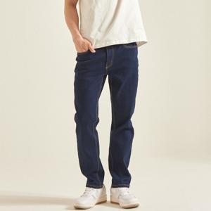 에드윈 남성 리오셀 스판 스트레이트 루즈 다크네이비 데님 팬츠