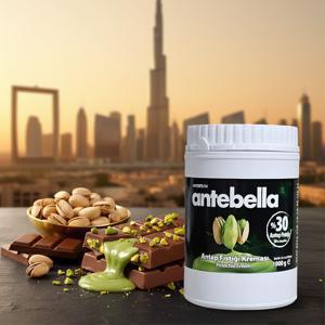 안테벨라 피스타치오 스프레드 크림 잼 페이스트 업소용 대용량 1kg 두바이초콜릿 두쫀쿠