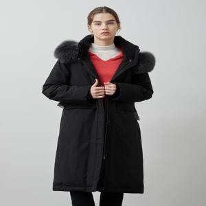 [모다아울렛][올리비아로렌]VVPKD4WA471 후드 롱 구스 점퍼 구리남양주점