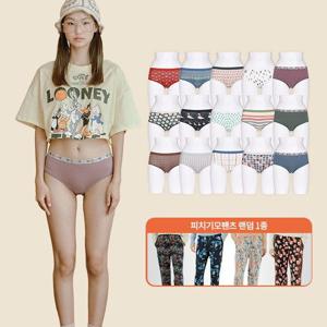 라페어 러스틱라이프 다이어리 인견 팬티 15종 + 기모 팬츠 1종