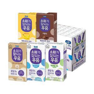 소화가잘되는우유 오리지널/저지방 外 5종 190ml 48팩