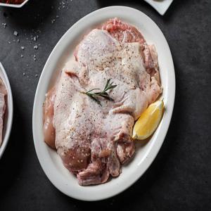 100% 국내산 냉장 닭다리살(순살))1kg