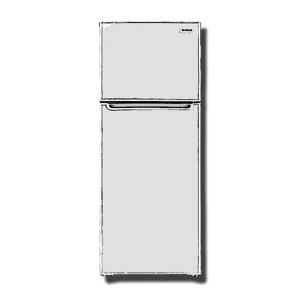 위니아 2도어 소형 원룸 사무실 냉장고 182리터 FR-B183SW 가정용 1인가구 화이트