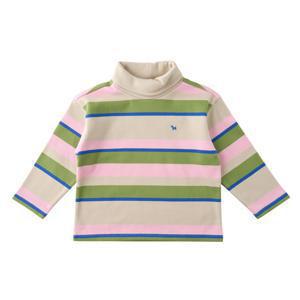 [최대혜택가:17,930][블루독]멀티STRIPE폴라티셔츠 (24C15-330-01)