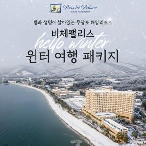 보령 비체팰리스 윈터 여행 패키지, 객실+치맥세트+개화예술공원or석탄박물관, ~26년3월31일