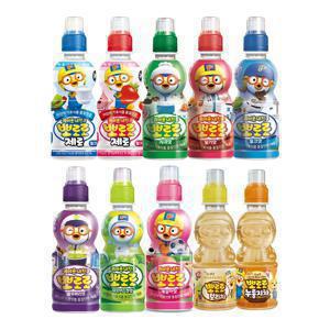 [APP전용] 뽀로로 음료수 제로 2종 포함 8종 10+10+10 30개 골라담기 밀크제로,딸기제로,복숭아,보리차,샤인머스켓 등