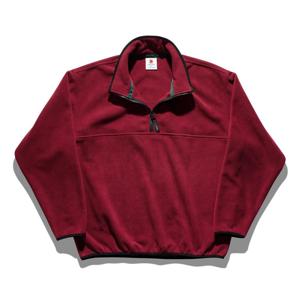 DTR Half Zip Fleece Pullover W-Red
