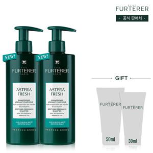아스테라 프레쉬 진정&쿨링 샴푸 500ml 듀오