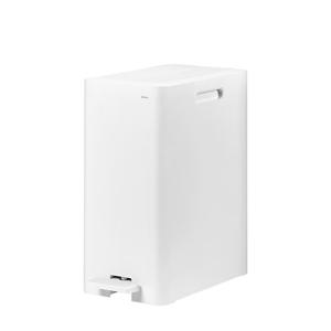 시스맥스  리템 양문형 페달휴지통 15L 화이트