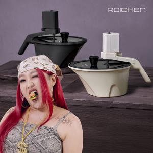 [APP전용][로이첸] 자동회전냄비 아이지글 롤팬 인덕션 멀티팬