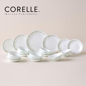[코렐] 라벤더리스 4인 18P (식기 세트, 접시, 그릇)