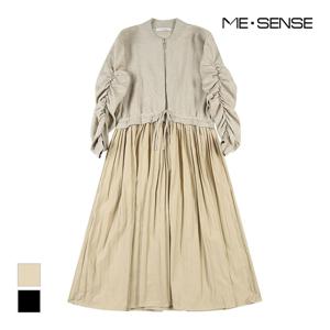 집업 밑단배색 원피스_MB3ZKOMG02Z