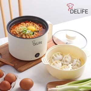 [디라이프] 스팀 멀티 쿠커 1.8L 라면 계란쌂기 찜기