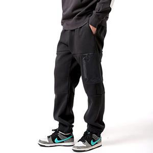 비브레이커스 남자 겨울 기모 츄리닝 바지 와이드 트레이닝 조거 팬츠 본딩 VG412