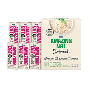 (혜택가 3,960원) 매일 어메이징 오트밀 오리지널 900g+언스위트 190ml 6개