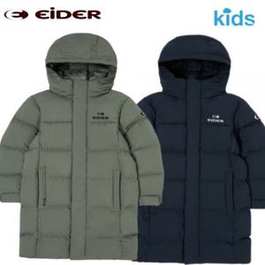 [백화점출고] 아이더 키즈 후드 롱 다운 패딩 자켓 코트