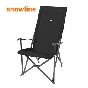 스노우라인 롱 릴렉스 체어 블랙 캠핑의자