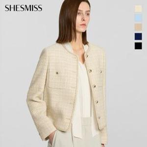 브레이드 라인 트위드 자켓_SWWJKP12080