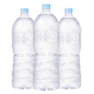 [석수] 하이트진로석수_무라벨_생수 2Lx6병