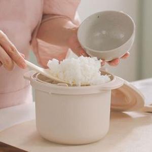 [칼로라이트] 저당밥솥 (최대 4인분) 전자렌지용 즉석밥 제조기