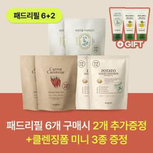 [롯데온단독/ 패드 총 240매] 패드 리필 6+2_교차 가능+증정 클렌징폼 3개 (미나리1+파인애플2)