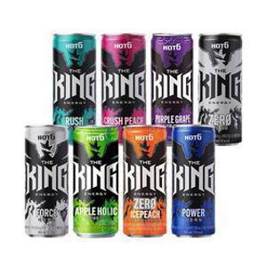 [딜크릿]핫식스 더킹 8종 355ml 24캔 (제로/러쉬/포스/퍼플/크러쉬/파워/애플홀릭/피치)