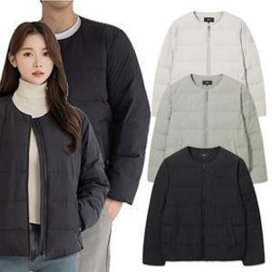 남여공용 타슬란 생활 방수 넥리스 경량 다운 자켓_7L72081-7L82081