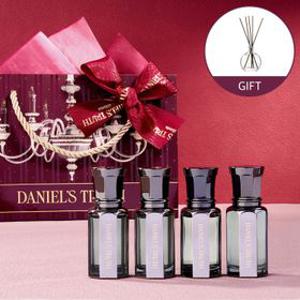 오일퍼퓸 10ml 4종 세트(+리미티드 디퓨저(100ml/ 시더우드&바질 증정)