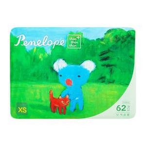 [페넬로페] 페넬로페 씬씬씬 플러스 밴드형 기저귀 XS 신생아 공용 62매 4팩