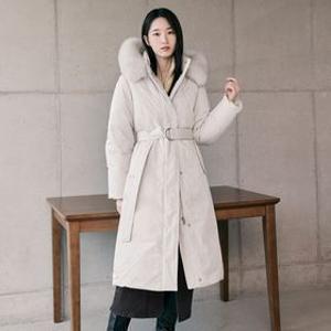 두굿_폭스퍼후드롱다운점퍼 MYDJ8204