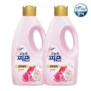 피죤 고농축 섬유유연제 오리지널 로맨틱플라워 외 2Lx2