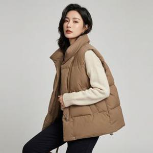 [빠른배송]KARRA (77까지)웰론매트터치패딩베스트_A3F17930