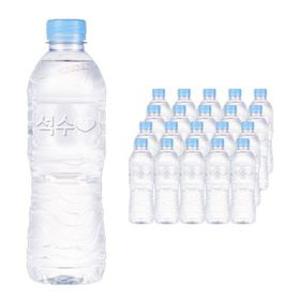[석수] 하이트진로석수_무라벨_생수 500mlx20병