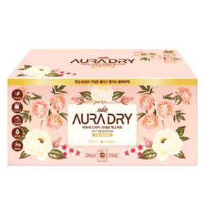 빠른배송 아우라 드라이 섬유유연시트 건조기시트 200매(건조기용) 코스트코
