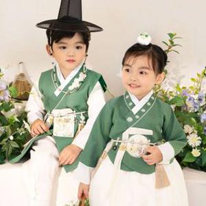 [아가명주한복] 롯데온 단독수량!! 유아동 고급 전통한복