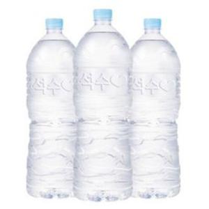 [석수] 하이트진로석수_무라벨_생수 2Lx6병