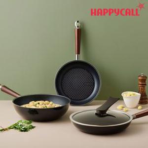 [본사직영] HC해피콜 그래핀 IH프라이팬 4종 A세트(F24/28/ W28/뚜껑28)