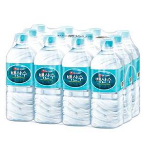 [백산수] 백산수_생수 1Lx12병