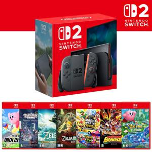 (무릎담요증정)닌텐도 스위치2 일반판+인기 타이틀 택1