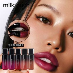 [밀크터치] 24시간 올데이프루프 반전 립타투 5종
