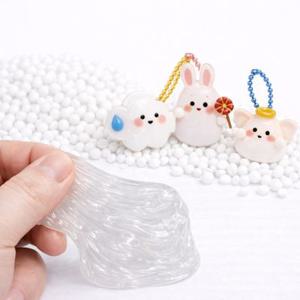 말랑플라 흰색 물에 녹는 플라스틱 물라스틱 키링 미술 만들기 재료