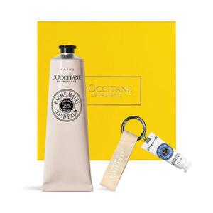 [기프트] 시어 버터 핸드 밤 150ml 세트 (카리테 콩포르)(+록시땅 키링)