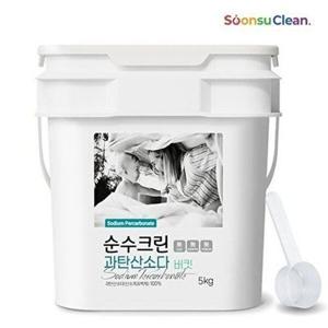 순수크린순수크린 과탄산소다 5kg 버킷 대용량 1등급원료 산소계표백제