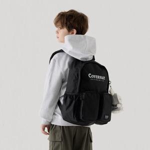 경량 나일론 투포켓 백팩 블랙 CK2500BP30BK