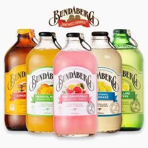 분다버그 핑크자몽 망고 레몬에이드 레몬라임 진저비어 5종 내맘대로 혼합구성 375ml x 8병 (각 4병씩)