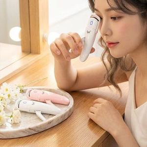 단1분 속눈썹 고데기 히팅뷰러 온열 컬링 USB충전 (화이트/핑크)