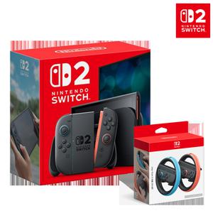 닌텐도 스위치2 본체+조이콘2 핸들 2개 세트 [정품]