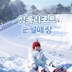 [천안] 상록리조트 눈썰매장 입장권