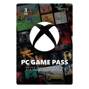 Xbox PC 게임패스 3개월 이용권 윈도우 / 한국전용 - Xbox Digital Code